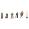 Bachmann 36 - 414 Scenecraft 1940s/'50s Livestock Farming Figures - OO Gauge - Phillips Hobbies