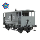 Bachmann 38 - 975 LMS 20T Brake Van LMS (LMS) Grey - OO Gauge - Phillips Hobbies