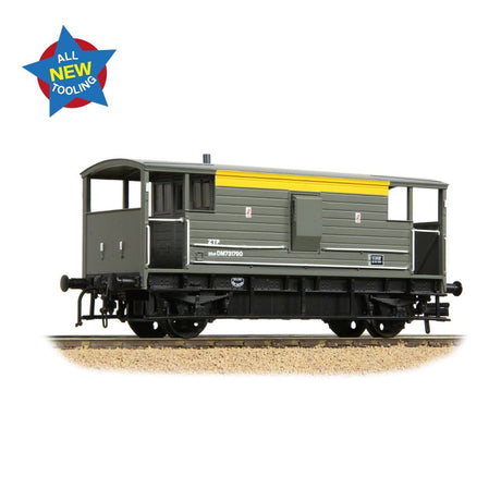 Bachmann 38 - 979 LMS 20T Brake Van BR Engineers Grey & Yellow - OO Gauge - Phillips Hobbies