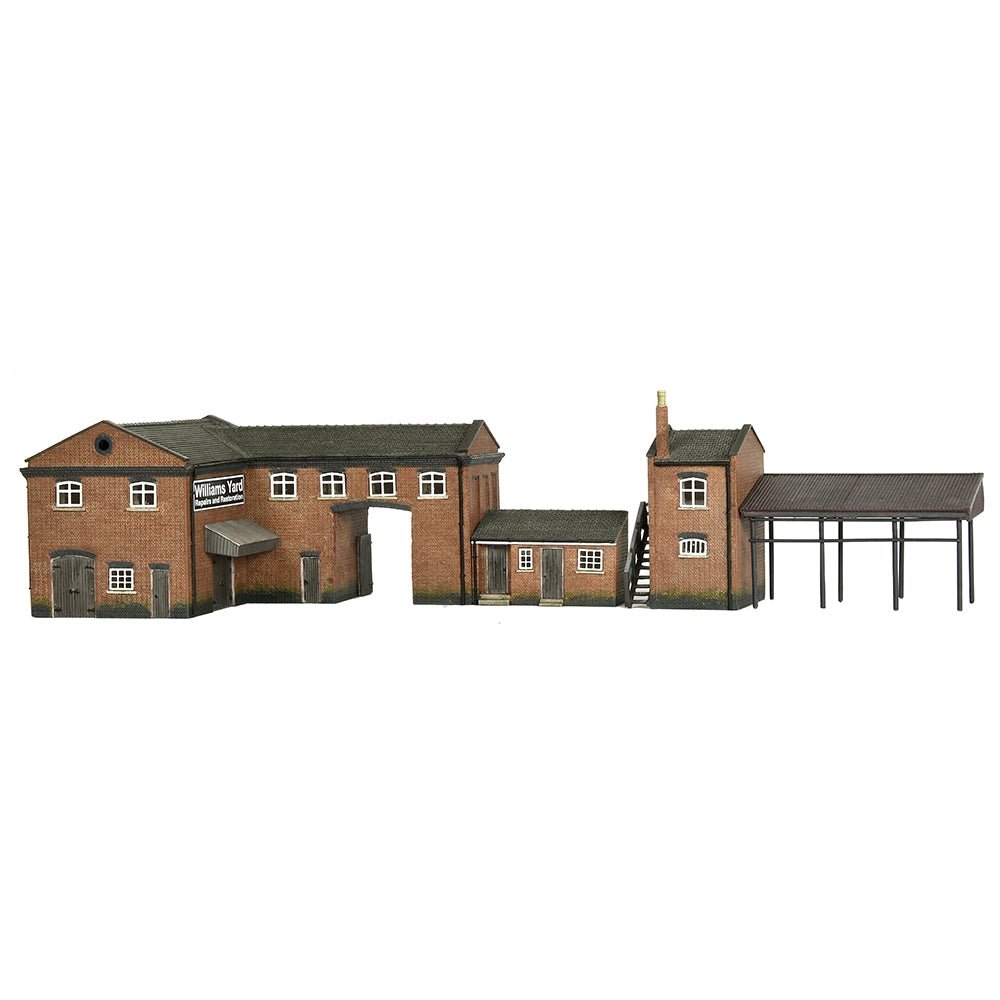 Bachmann 42 - 0088 Scenecraft Industrial Store and Canopy - N Gauge - Phillips Hobbies