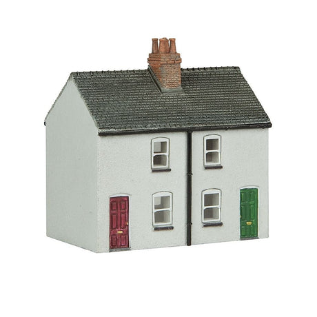 Bachmann 42 - 125X Scenecraft Rendered Workers' Cottages - N Gauge - Phillips Hobbies
