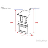 Bachmann 42 - 279 Scenecraft Low Relief Balti Towers - N Gauge - Phillips Hobbies
