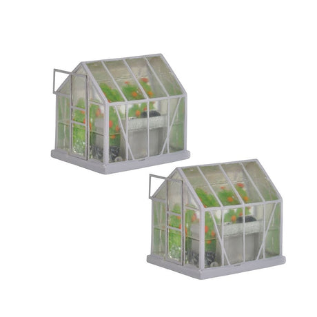 Bachmann 42 - 515 Scenecraft Greenhouses (x2) - N Gauge - Phillips Hobbies