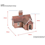 Bachmann 44 - 0078 Scenecraft Crossing Keeper's Cottage - OO Gauge - Phillips Hobbies