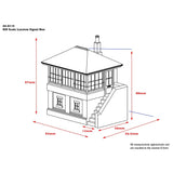 Bachmann 44 - 0115 Scenecraft Lucston Signal Box - OO Gauge - Phillips Hobbies