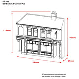 Bachmann 44 - 206 Scenecraft Low Relief Corner Pub - OO Gauge - Phillips Hobbies