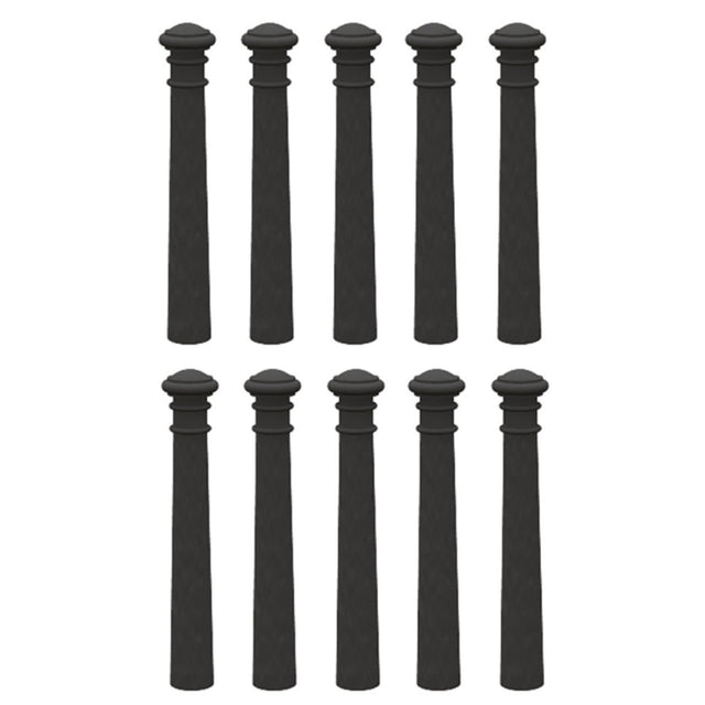 Bachmann 44 - 530 Scenecraft Cast Iron Bollards (x10) - OO Gauge - Phillips Hobbies