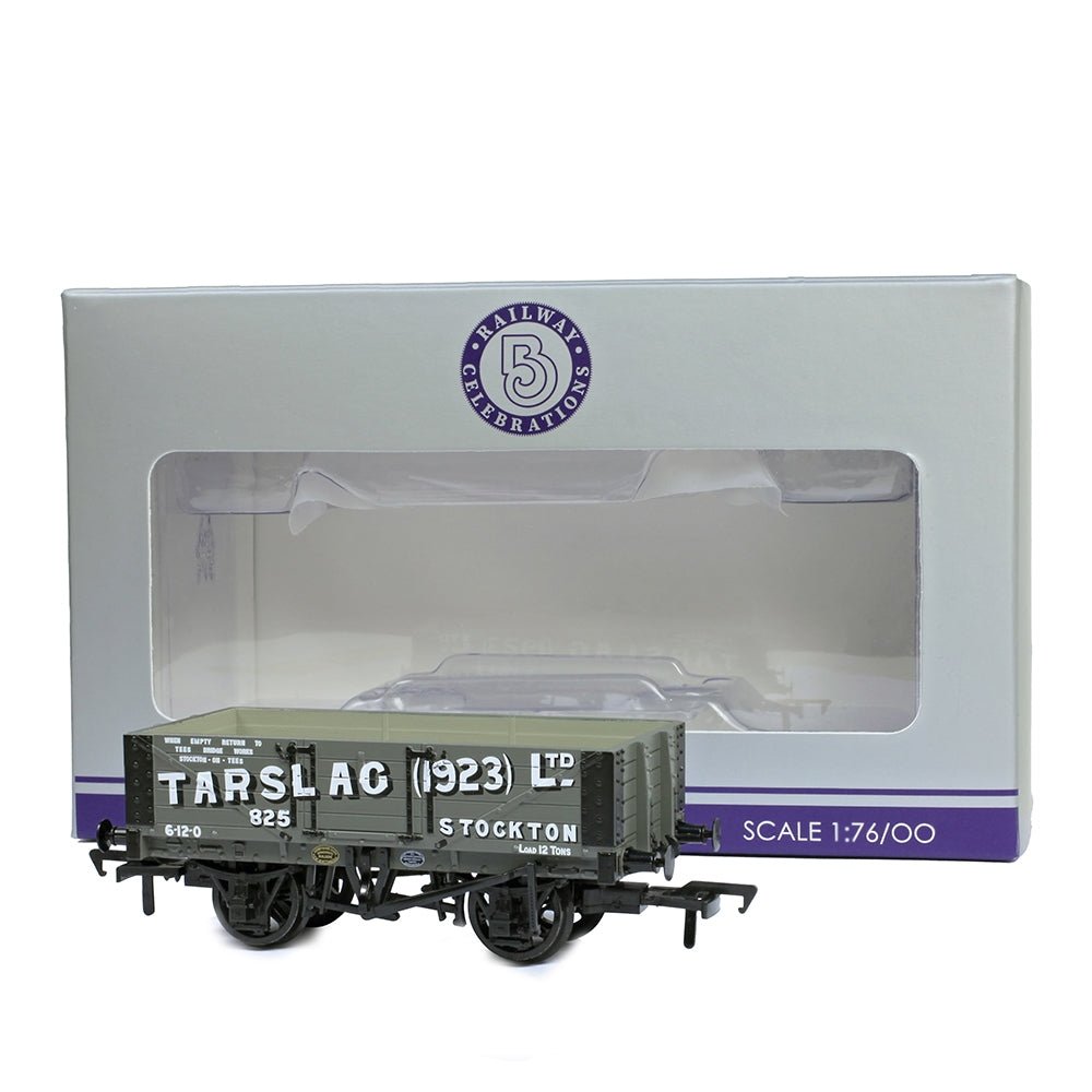 Bachmann 5 Plank Wagon Steel Floor Tarslag (1923) Ltd Grey - OO Gauge - Phillips Hobbies