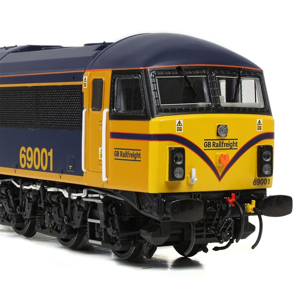 Bachmann Class 69 69001 'Mayflower' GBRf (UK & US Flags) - OO Gauge - Phillips Hobbies