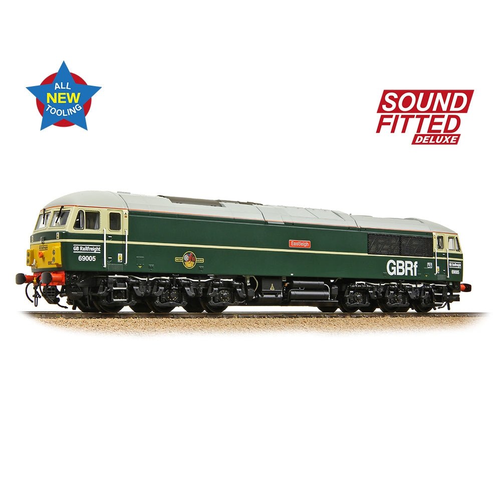 Bachmann Class 69 69005 'Eastleigh' BR Green Late Crest GBRf - Sound Fitted Deluxe - Phillips Hobbies