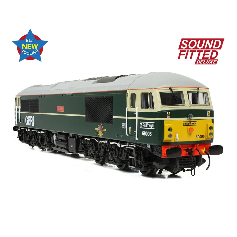 Bachmann Class 69 69005 'Eastleigh' BR Green Late Crest GBRf - Sound Fitted Deluxe - Phillips Hobbies
