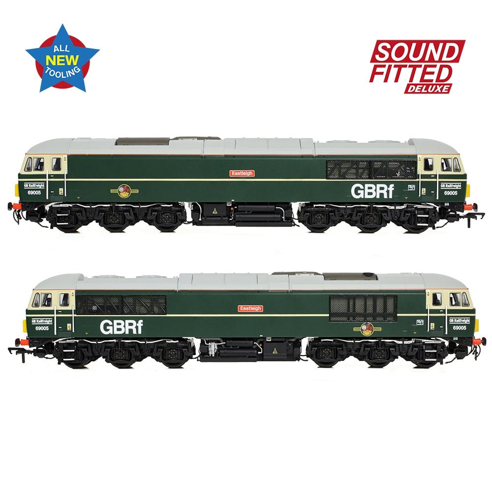 Bachmann Class 69 69005 'Eastleigh' BR Green Late Crest GBRf - Sound Fitted Deluxe - Phillips Hobbies