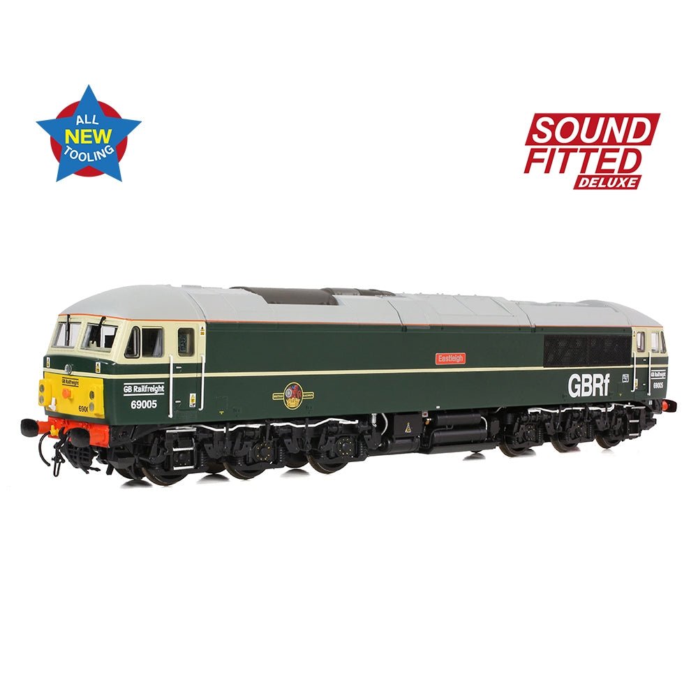 Bachmann Class 69 69005 'Eastleigh' BR Green Late Crest GBRf - Sound Fitted Deluxe - Phillips Hobbies