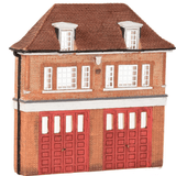 Bachmann Scenecraft 42 - 240 Low Relief Fire Station - N Gauge - Phillips Hobbies