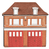 Bachmann Scenecraft 42 - 240 Low Relief Fire Station - N Gauge - Phillips Hobbies