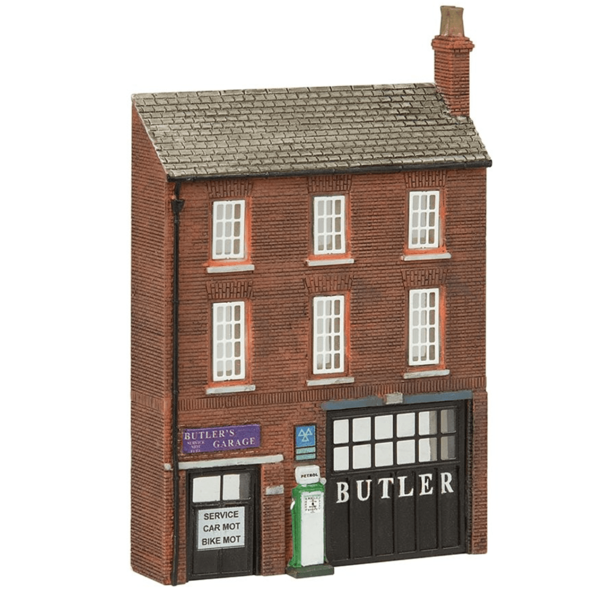 Bachmann Scenecraft 42 - 260 Low Relief Local Garage - N Gauge - Phillips Hobbies