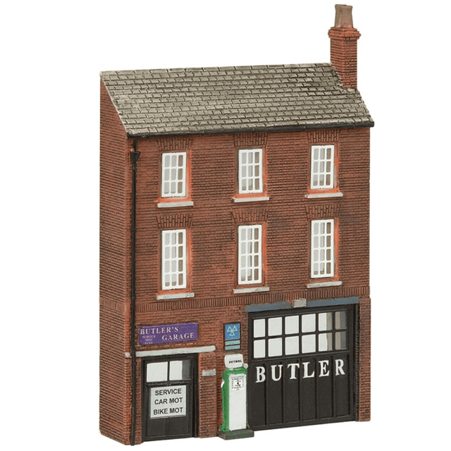 Bachmann Scenecraft 42 - 260 Low Relief Local Garage - N Gauge - Phillips Hobbies