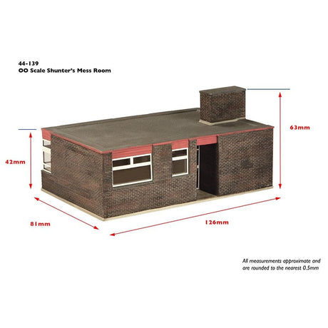 Bachmann Scenecraft 44 - 139 Shunters Mess Room - OO Gauge - Phillips Hobbies