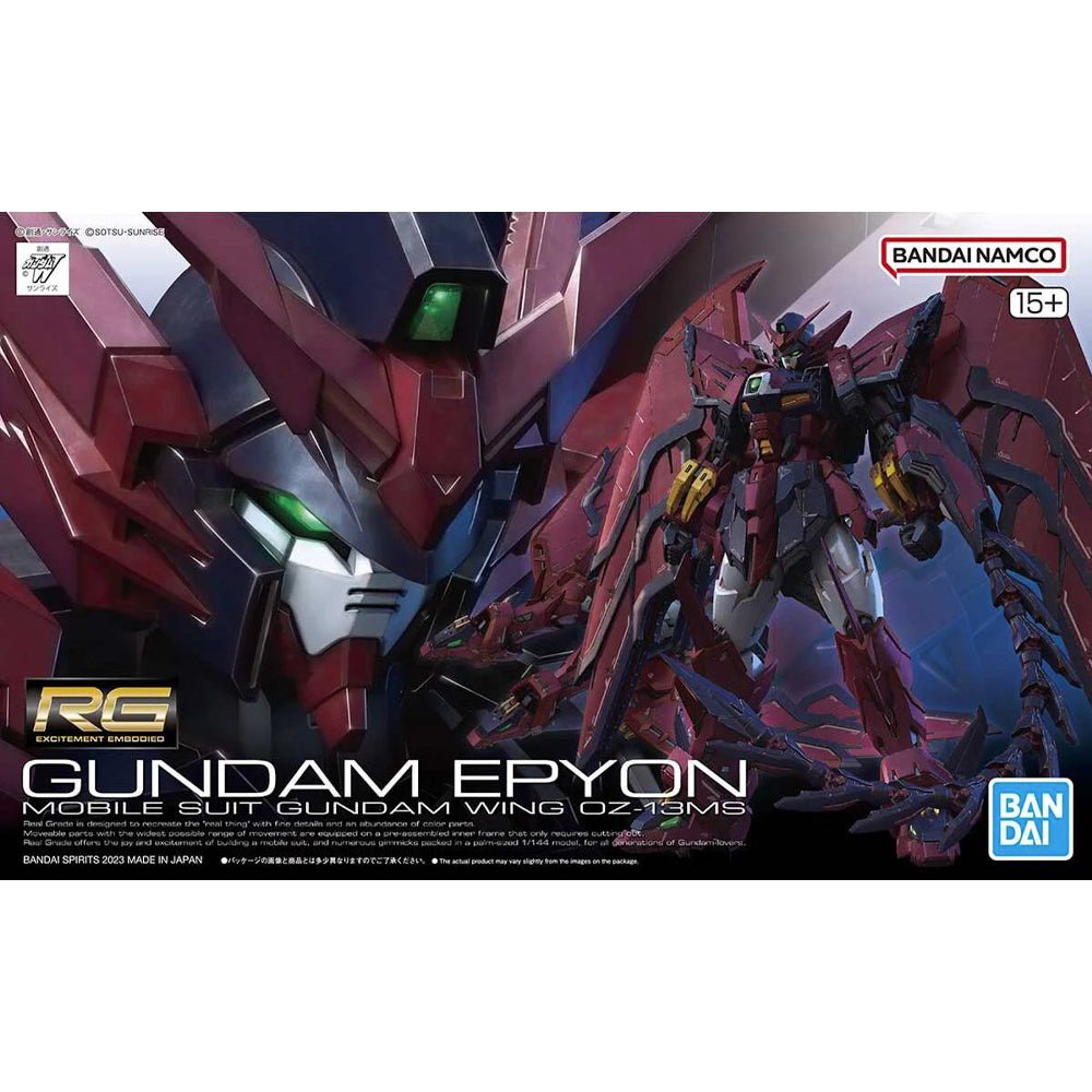 Bandai RG Gundam Epyon OZ-13MS Gunpla Kit 65442 - Phillips Hobbies
