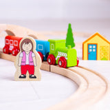 Bigjigs Figure of Eight Train Set - Wooden Train Set - Phillips Hobbies