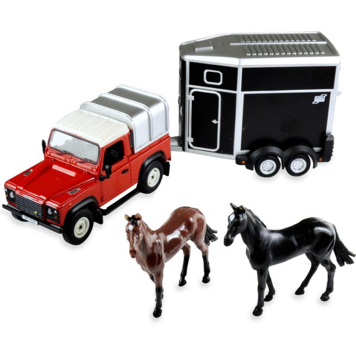 Britains Land Rover Horse Set - 1:32 Scale - Phillips Hobbies