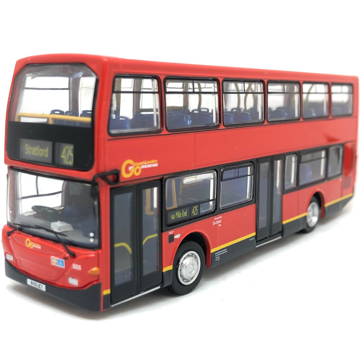 Britbus ES2-04B Scania Elc Omnidekka Go Ahead London (Stratford) - Phillips Hobbies