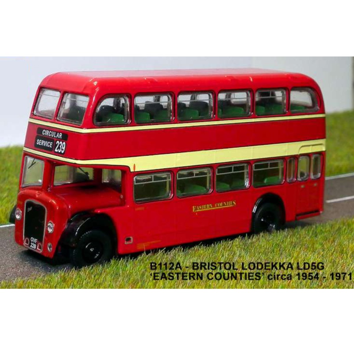 BT Models B112A Bristol Lodekka LD5G - Eastern Counties - Phillips Hobbies