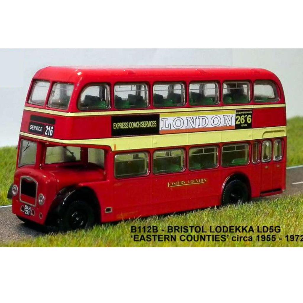 BT Models B112B Bristol Lodekka LD5G - Eastern Counties - Phillips Hobbies