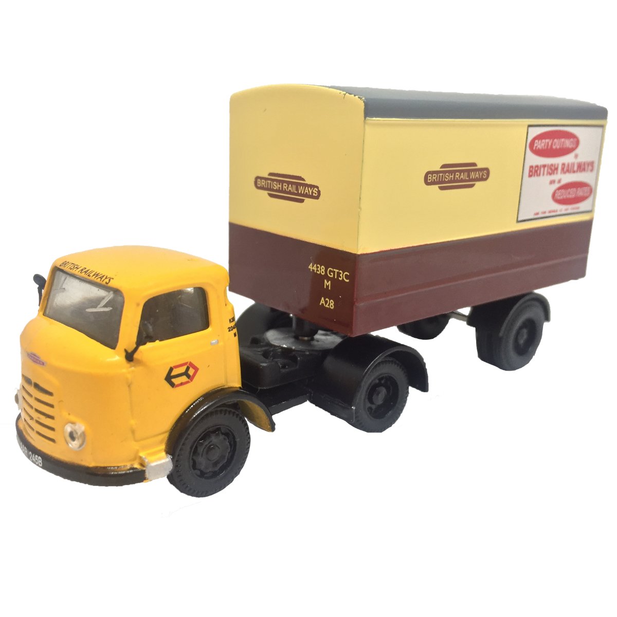 BT Models DA97 Karrier Bantam Artic Van British Railways - 1:76 Scale