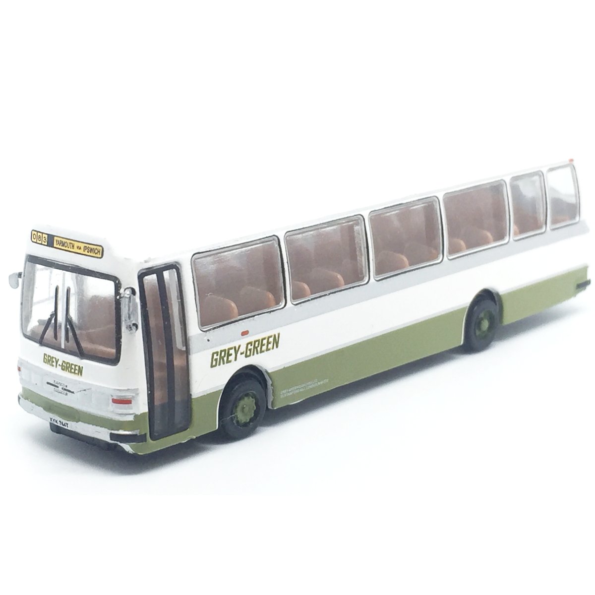 BT Models NB004 Duple Dominant II Coach, Grey Green - N Scale - Phillips Hobbies