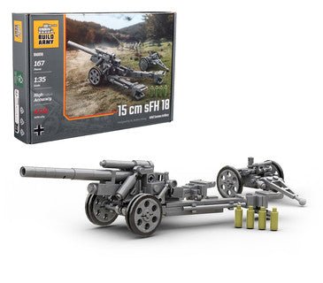 Build Army German 15cm SFH 18 Artillery - Phillips Hobbies