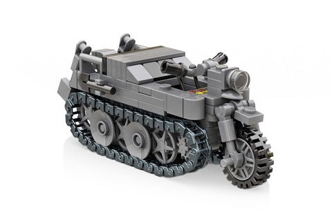 Build Army Kettenkrad Tracked Motorcycle - Phillips Hobbies