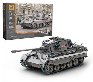 Build Army King Tiger (Tiger ll) Grey - Phillips Hobbies