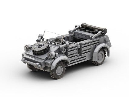 Build Army Kubelwagen Car - Phillips Hobbies