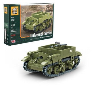 Build Army Universal Carrier Armoured Tracked Vehicle - Phillips Hobbies