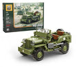 Build Army Willys MB Jeep Utility Vehicle - Phillips Hobbies