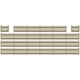 Busch 6007 120cm Picket Fencing - HO / OO Gauge - Phillips Hobbies