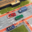 Busch 7082 Cycle Path - HO / OO Gauge - Phillips Hobbies