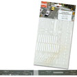 Busch 7196 Assorted Road Markings - HO / OO Gauge - Phillips Hobbies
