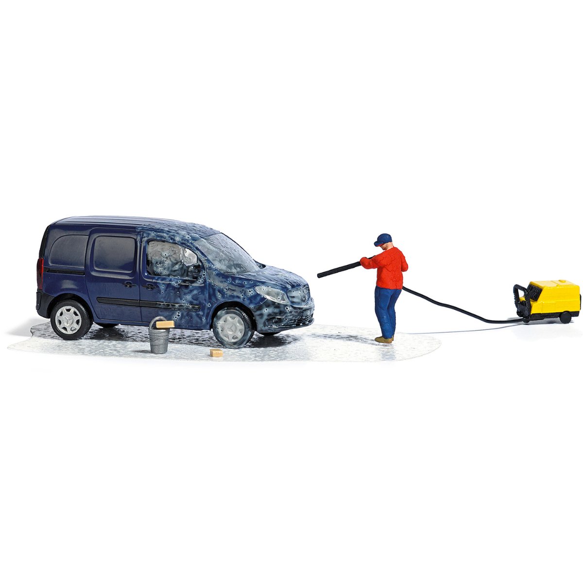 Busch 7825 High Pressure Cleaning Set - HO / OO Gauge - Phillips Hobbies