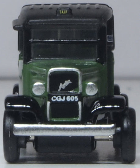 Oxford Diecast NAT005 Austin Low Loader Taxi Green - N 1:148 Scale