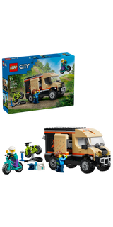 LEGO City Mountain Bike Adventure Van Building Toy 60512