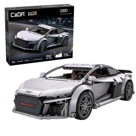CaDA Brick Audi R8 Coupé 536pcs Construction Toy Set 1:14 Scale - Phillips Hobbies