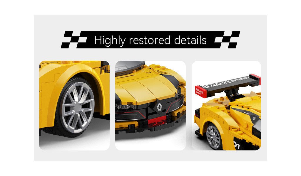 CaDA Bricks 1:20 Renault Sport RS.01 294 pcs Radio Control Toy Set - Phillips Hobbies