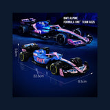 CaDA Bricks 1:24 BWT Alpine F1 Team A525 Racing Car 300 pcs Toy Set - Phillips Hobbies