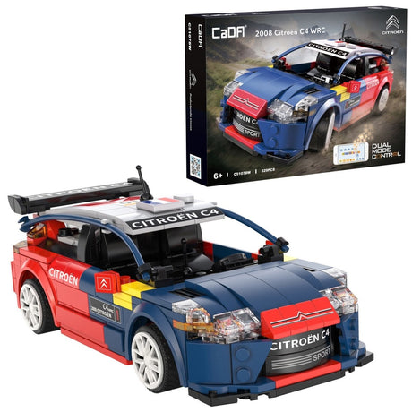 CaDA Bricks 2008 Citroën C4 WRC - 329pcs - Phillips Hobbies