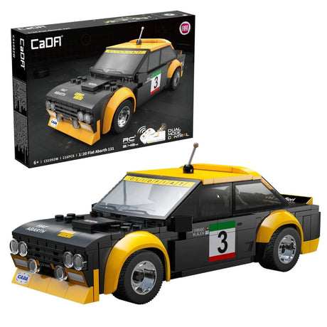 CaDA Bricks Fiat Abarth 131 - 216pcs - Phillips Hobbies