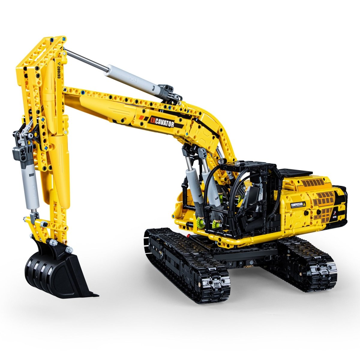 CaDA Bricks Functional Excavator - 1702pcs - Phillips Hobbies