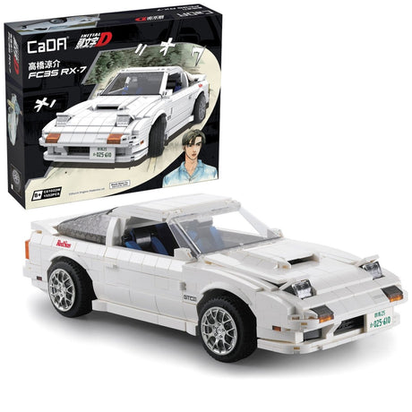 CaDA Bricks Initial D Mazda FC35 RX - 7 - 1552pcs - Phillips Hobbies