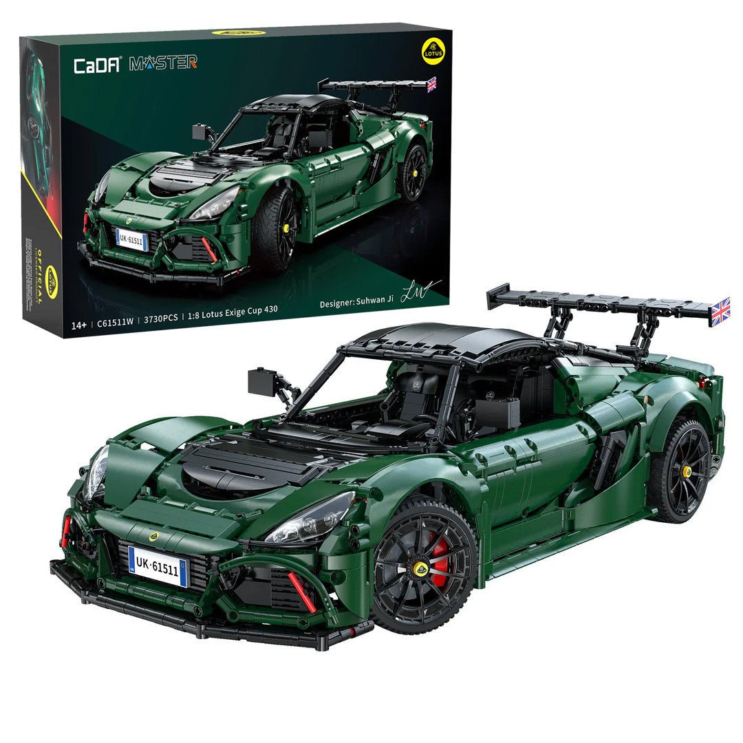 CaDA Bricks Lotus Exige Cup 430 1:8 Scale - 3730 pcs - Phillips Hobbies
